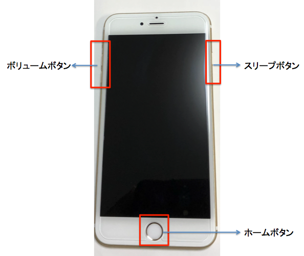 iphone7のボタン解説